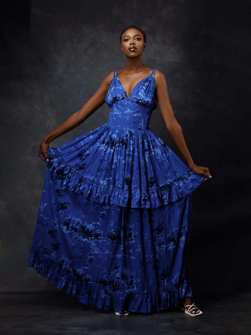 DRESS BLUE DIVA